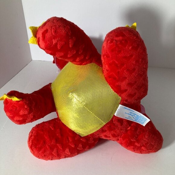 Fengtuo International Dragon Plush Red‎ Gold 11 x 12" - Picture 7 of 8